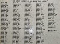 A life engraved on Abergavenny's war memorial
