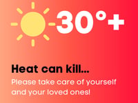 Health board issues warning on hottest weekend of the year