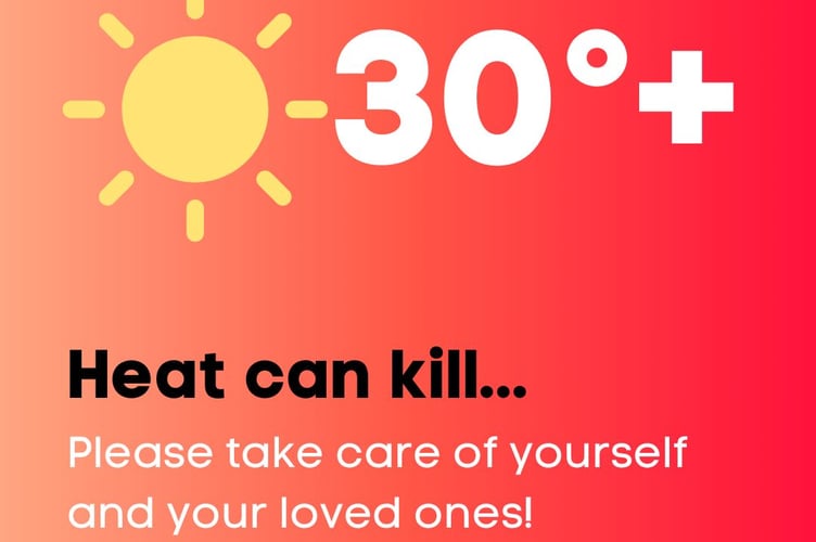 heat warning abuhb