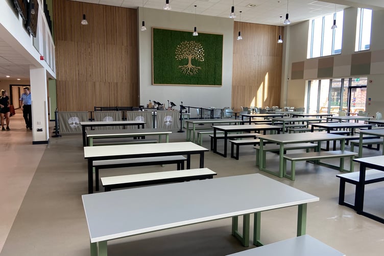 New KHS canteen inside