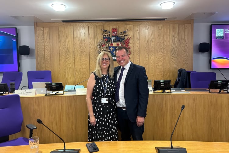 Debra Hill-Howells, Chief Officer Infrastructure and Craig O'Connor, Chief Officer for Place and Community Wellbeing