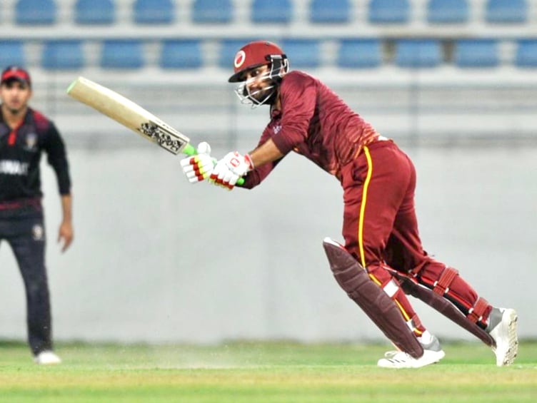 Tamoor Zafar scored 40 for Usk 1sts