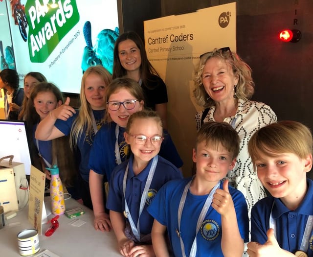 Success for Cantref School's inventive coders