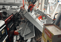 Over £6,000 worth of goods stolen from Webbs of Crickhowell in ram raid, say Police