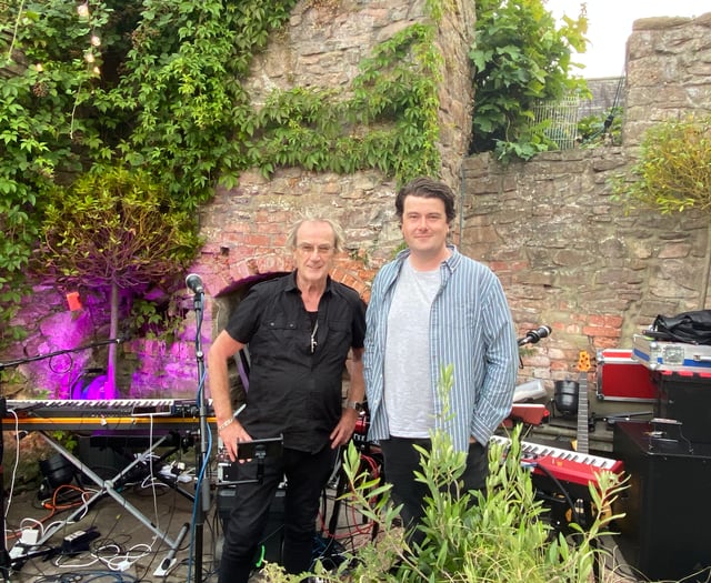 Usk Garden gig raises thousands for charity