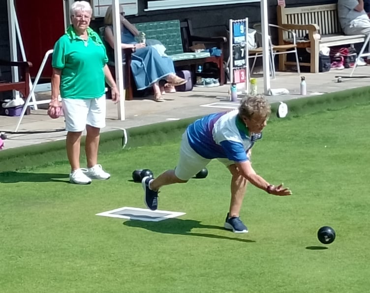 Aber's ladies finished second in the league after a win at Caldicot. File photo Abergavenny Bowling Club