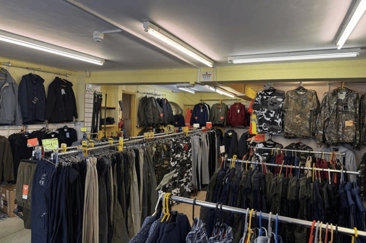 Inside Abergavenny Bargain Centre