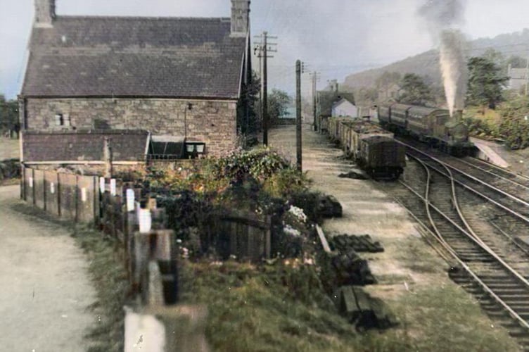 The old Brecon Road Station