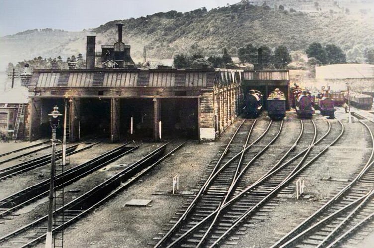 The Union Road train sheds