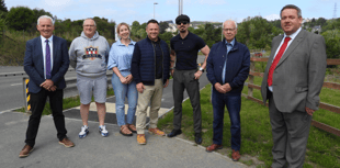 Hopes people in Brynmawr will leave car at home as new path completed