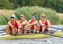 Robbie rows for GB in epic Kiel Canal race