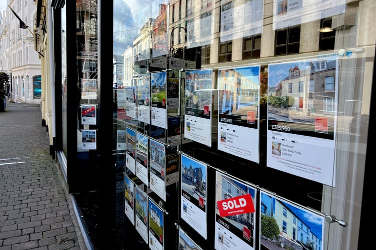 House prices have increased again in the Isle of Man