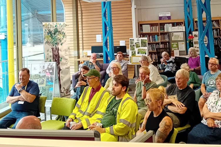 Britain in bloom presentation abergavenny 2025