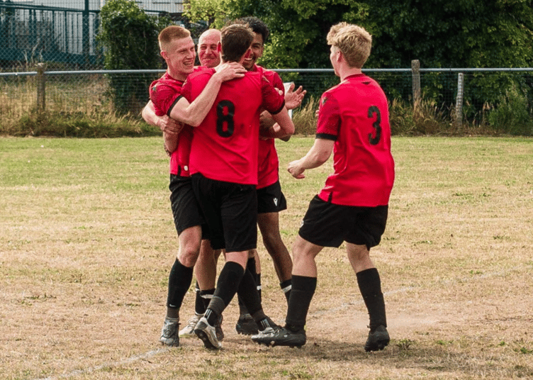 Celebrations in order after Mardy score
