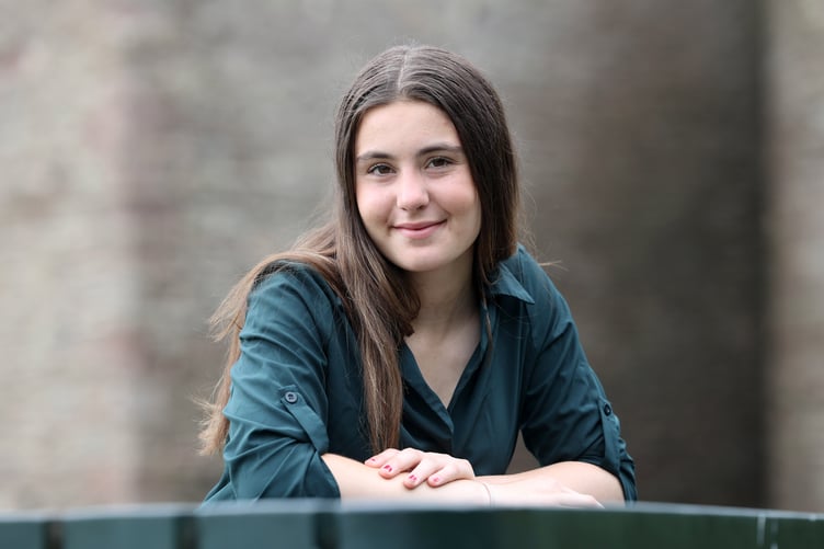 Amelia Britten, 17, from Crickhowell, hopes to study medicine