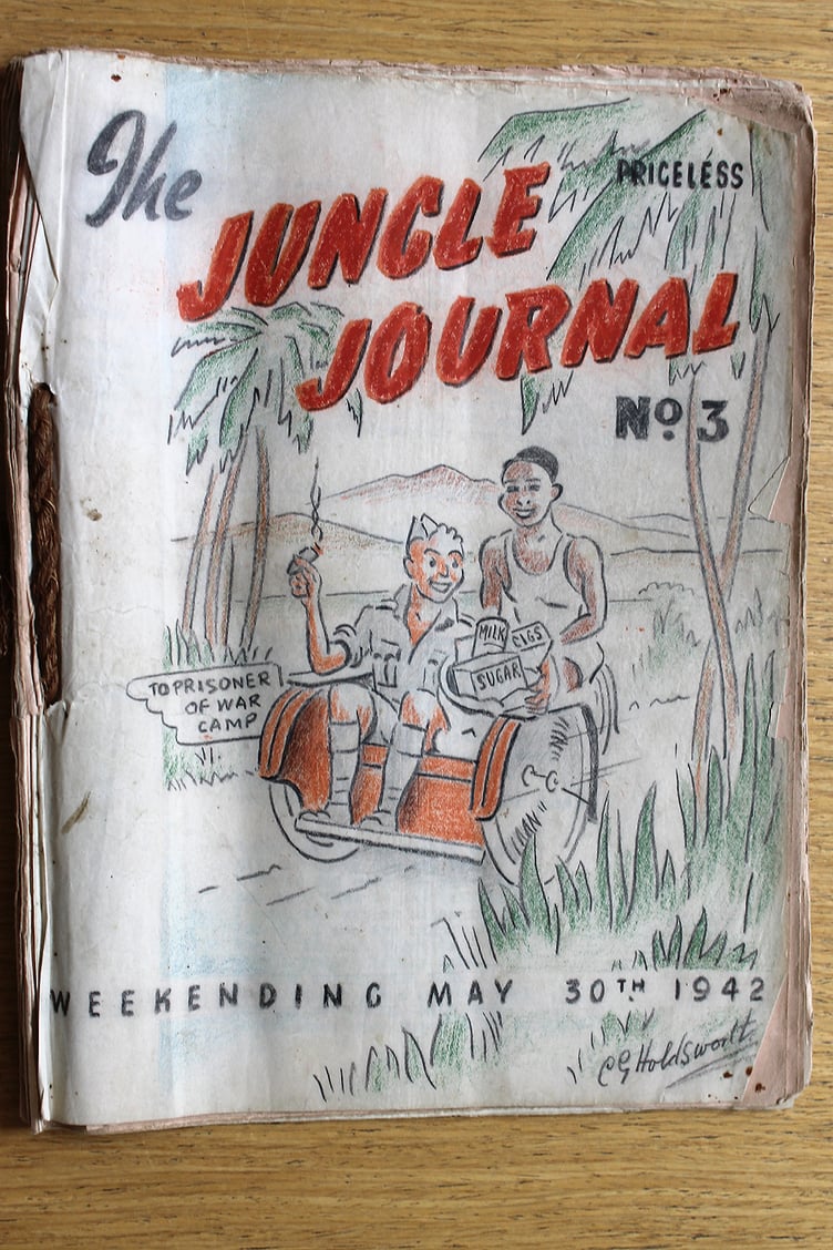 A cover of the Jungle Journals