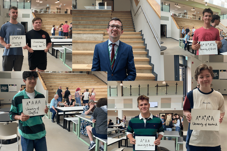 King Henry VIII School A-level results 2025