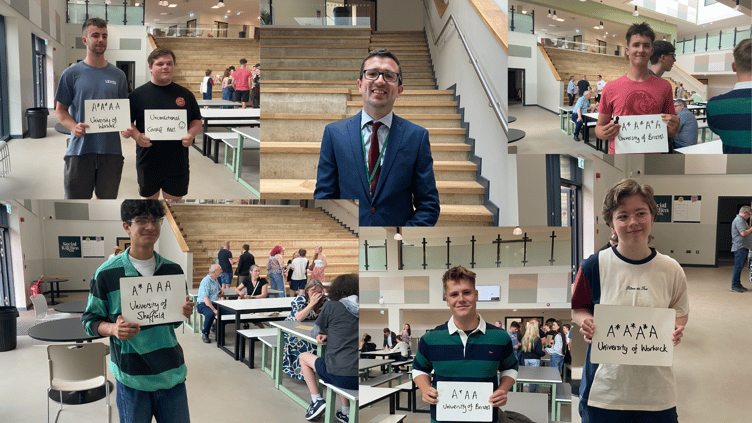 King Henry VIII School A-level results 2025