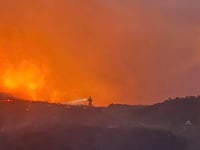 Latest on wildfire situation as rain forecast for the area