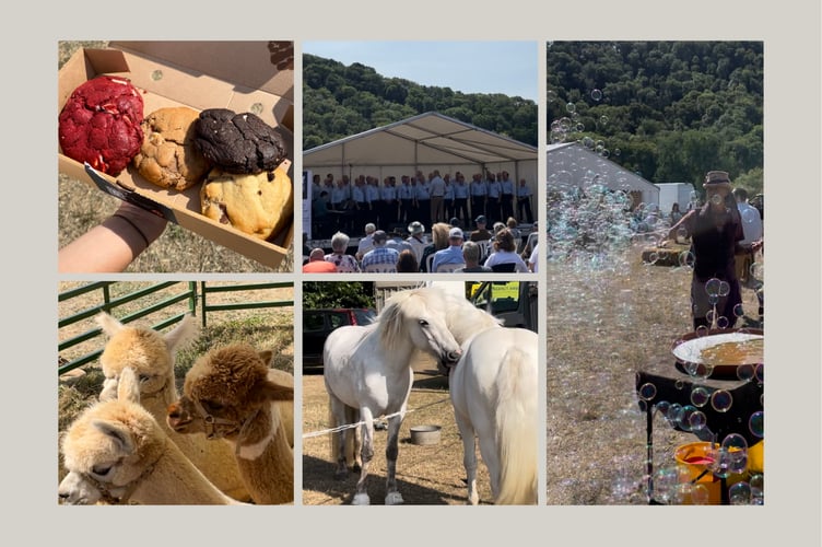 photo collage of Monmouthshire Show 2025