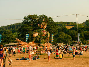 
WATCH: A walk around Green Man 2025!