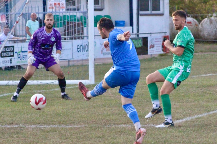 Abergavenny go close early on in Friday's match