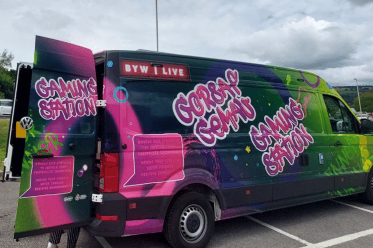 Gwent Police gaming van