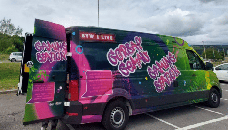 Gwent Police gaming van