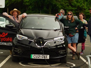 EV sharing scheme up and running in Aber and Crickhowell