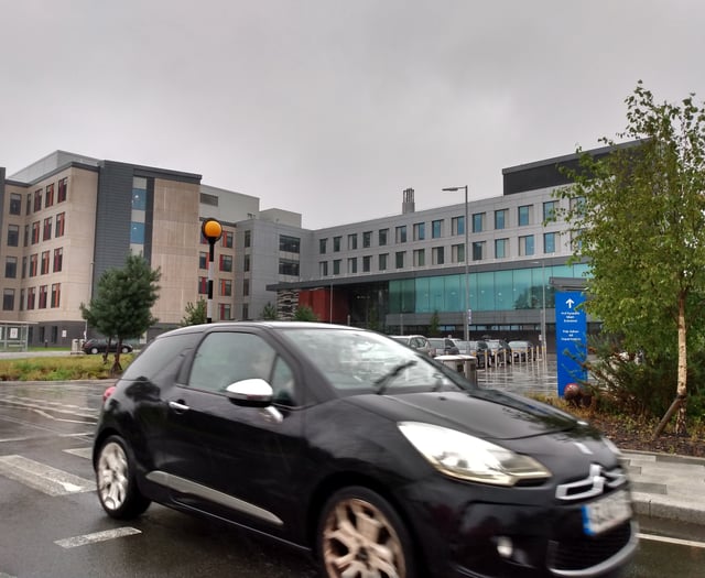Grange hospital helicopter pad becomes parking