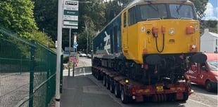 You wait for ages for a bus... and along comes a train!