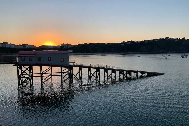 Tenby's old lifeboat station.