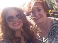 
Hannah hits the heavens for Hospice! 
