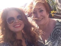 
Hannah hits the heavens for Hospice! 
