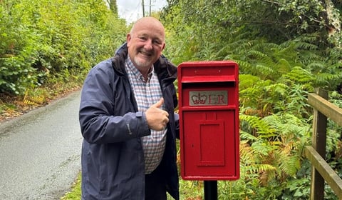 Post box taken away for the second time in a year
