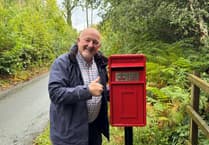 Signed, sealed, delivered! New post box for rural Monmouthshire community