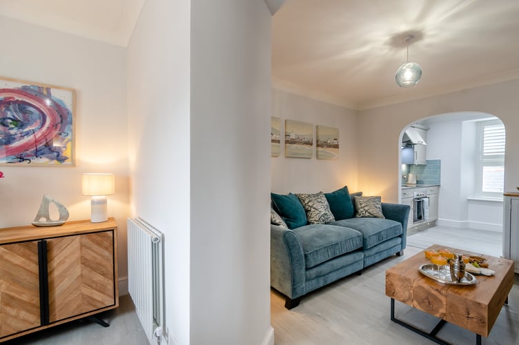 The Croft living room