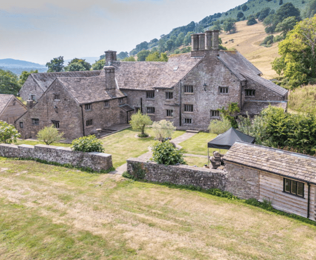 Grade I listed Tudor Manor House near Abergavenny on the market