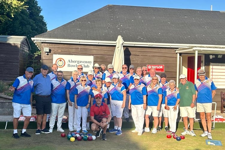Abergavenny Bowls Club members enjoyed a masterclass with World No 4 Ross Owen