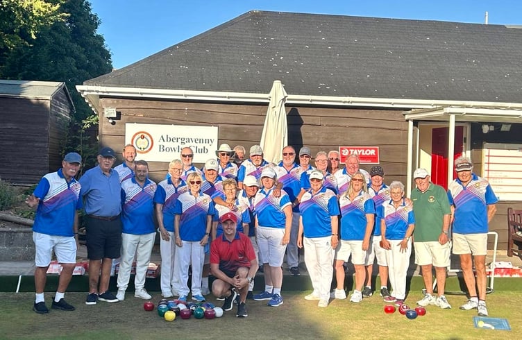 Abergavenny Bowls Club members enjoyed a masterclass with World No 4 Ross Owen