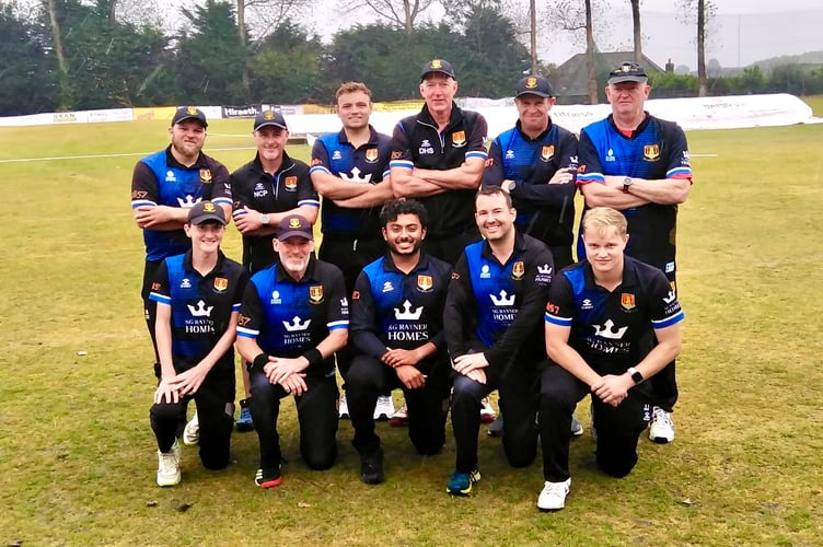 Usk CC 2nds have won promotion from South East Wales 3 