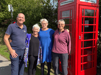 Phone box bought for a pound to become location for a defibrillator