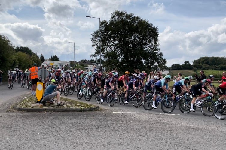 Lloyds Tour of Britain pass through Chepstow