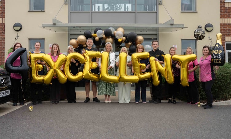 Foxhunters care home excellent inspection
