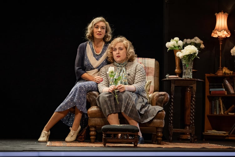 Elisabeth Dermot Walsh as Diana and Ell Potter as Unity - credit Mark Senior