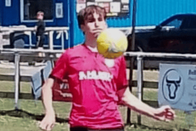 Charlie Morris scored his first competitive goal for Mardy
