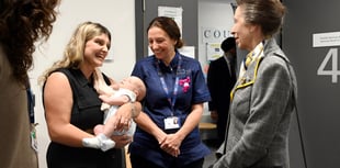 Princess Royal on first royal visit to The Grange University Hospital 