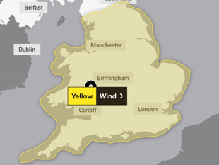 Disruption likely as weather warning issued