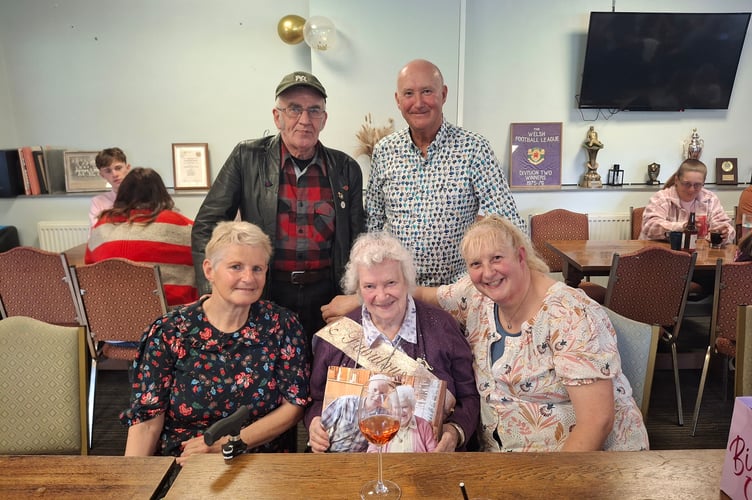 Pamela Price 100th Birthday Abergavenny