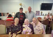 Family gather to celebrate local lady's 100th birthday